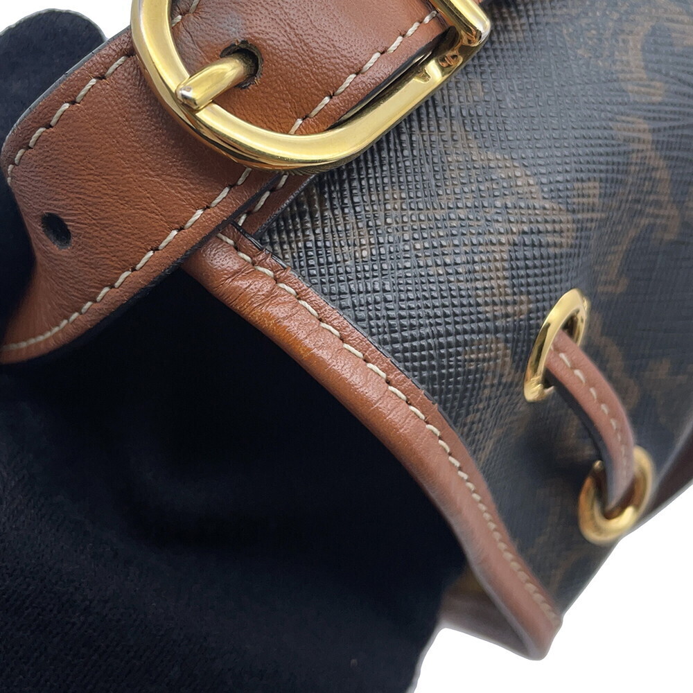 Celine Drawstring Shoulder Bag Triomphe - Picture 9 of 11
